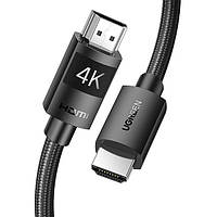 HDMI кабель V2.0 UGreen HD119 с поддержкой 4K@60Hz HDR ARC 40103 (Черный, 5м)