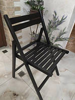 Деревянный складной стул со спинкой для пикника и дачи