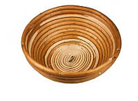 Форма для расстойки из лозы для хлеба круг, диаметр 22 см. Расстоечная корзинка для теста