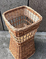 Корзина плетеная для батонов, французского хлеба высота 80см Ажур