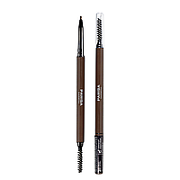 Карандаш для бровей механический Parisa Cosmetics Micro brow pencil водостойкий № 311 Тёмно-коричневый