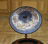 Глобус бар настільний Мапа світу новий дизайн кремовий сфера 33 см, фото 3