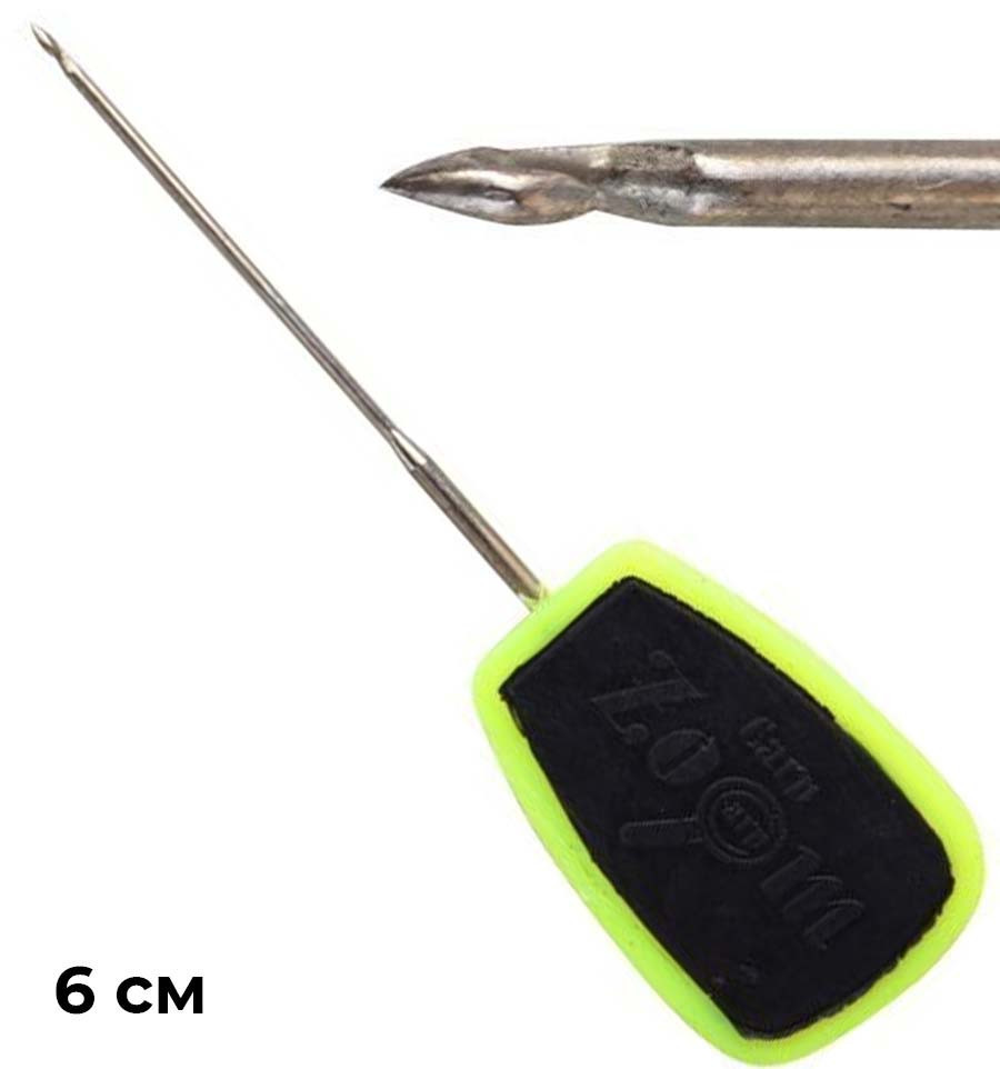 Тонка бойлова голка із зазубриною CZ Boilie Needle 6 см, фото 1