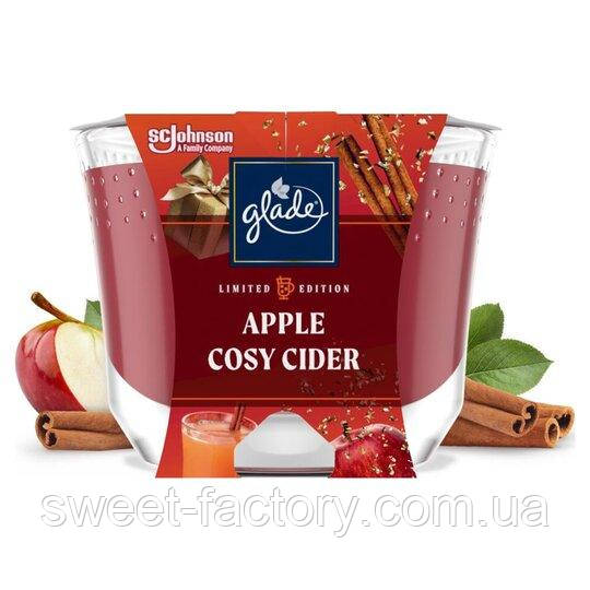 Ароматична свічка Glade Apple Cosy Cider 224g, фото 1