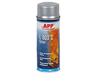 APP L800*C Silver Spray, срібло 400ml Фарба аерозольна
