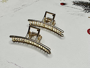 Крабі для волосся гуртом 7 см метал 6 шт./пач.