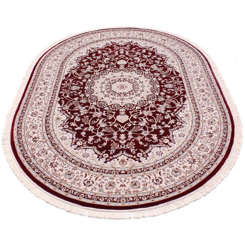Килим Esfahan 4878 a d red-ivory