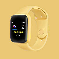 Smart watch D20 смарт годинник багатофункціональний фітнес браслет Y68 повідомлення пульс спорт