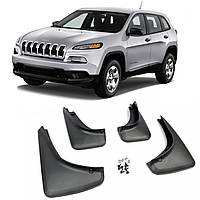 Бризковики Jeep Cherokee KL 2013-2018, комплект 4шт.