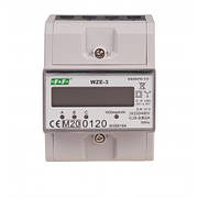 Лічильник електроенергії трифазний WZE-3 80A 3×230/400В F&F