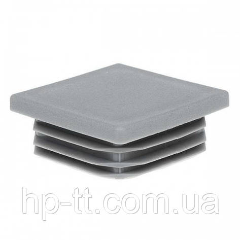Заглушка для квадратної труби 25x25 000-2525G, фото 1