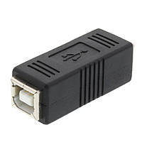Перехідник-адаптер з'єднувач для принтера, сканера USB Type B — USB Type B (мамама-мама)