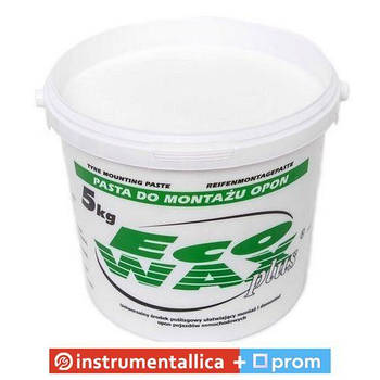 Монтажна паста 5 кг біла ECO-WAX Plus Польща