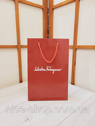Подарунковий пакет Salvatore Ferragamo mini, фото 3