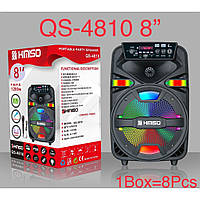 Портативна колонка Bluetooth з мікрофоном Kimiso QS-4810