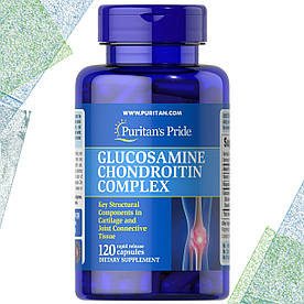Хондропротектор Puritan's Pride Glucosamine Chondroitin Complex 120 капсул