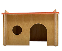 Деревянный домик для  крыс (Лори) 16,5х11х11 см