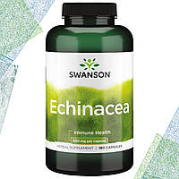 Эхинацея Swanson Echinacea 400 мг 180 капсул