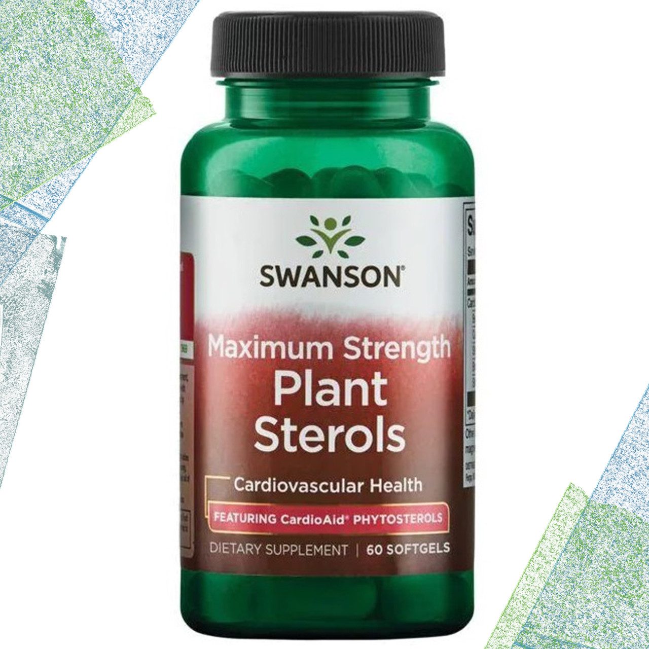 Для серця Swanson Plant Sterols Cardiovascular Health 60 гелевих капсул