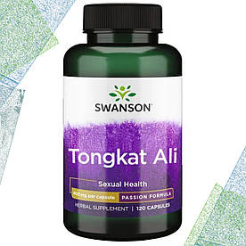 Бустер Тестостерону Swanson 400 мг Longjack Passion Formula 120 капсул