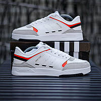 Мужские кроссовки Adidas Drop Step White Orange ALL02500