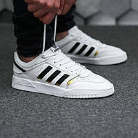 Мужские кроссовки Adidas Drop Step White Black ALL02545