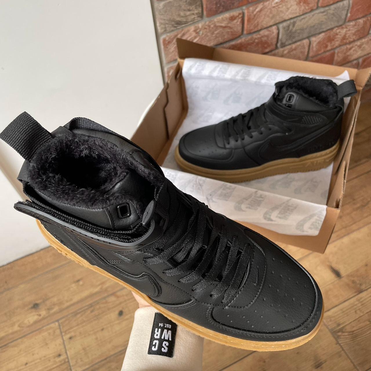Air force 1 07 wr sneaker anthracite top