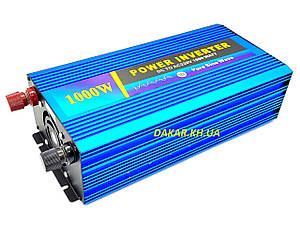 Інвертор 12V-220V Esozur 1000W чиста синусоїда 12 В — 220 В 1000 Вт