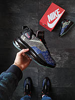 Чоловічі кросівки Nike Air Max 720 Waves Blue Void Black (зима) ALL01508