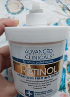 Ретинол крем, що зміцнює advanced clinicals (retinol advanced firming cream) 454 г