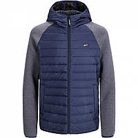 Куртка Jack and Jones Hybrid Navy/Grey Доставка з США від 14 днів - Оригинал