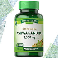 Ашваганда Nature's Truth Ashwagandha Root 3000 мг на порцию 90 капсул