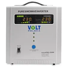 Джерело безперебійного живлення Volt Polska Sinus PRO 2200E 12V 220V білий