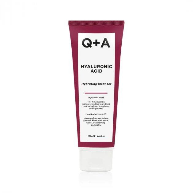 Гель для вмивання з гіалуроновою кислотою Q+A Hyaluronic Acid Cleansing Gel 125 мл