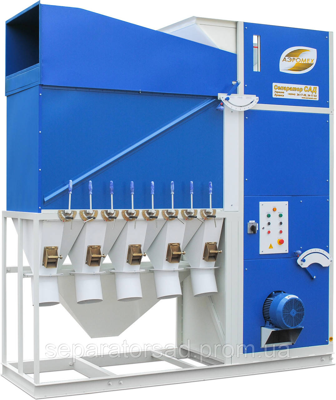 Завод АЭРОМЕХ-сепаратор САД-30 для очистки и калибровки зерна - фото 1 - id-p288742441