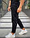 Джинси чоловічі чорні MOM | Джинсові чоловічі штани ЛЮКС якості, фото 4