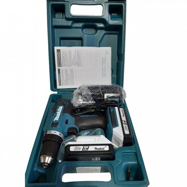 Акумуляторний шурупокрут Makita DF488DWE