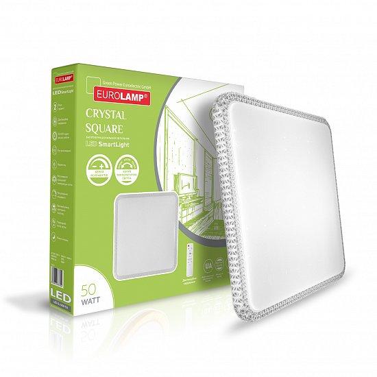 LED світильник Eurolamp Smart Light Crystal Square T16 50W 3000K-6500K LED-SL-50W-T16