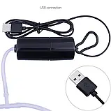 Акваріумний компресор Sunsun USB Air-1 (працює від PowerBank) + PowerBank 20 годин роботи!, фото 3