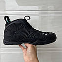 Eur36-46 Nike x CDG Air Foamposite One чорні чоловічі баскетбольні кросівки, фото 3