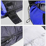 Зимовий спальний мішок з обігрівом від Повербанка 2,3 кг спальник утепленний з USB кабелем, 210×75 см, Зимовий спальник, фото 4