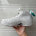 Eur36-46 Nike x CDG Air Foamposite One White білі чоловічі баскетбольні кросівки, фото 5