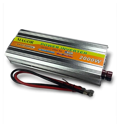 Перетворювач автоінвертор 12V-220 V 2000 W ZB-26