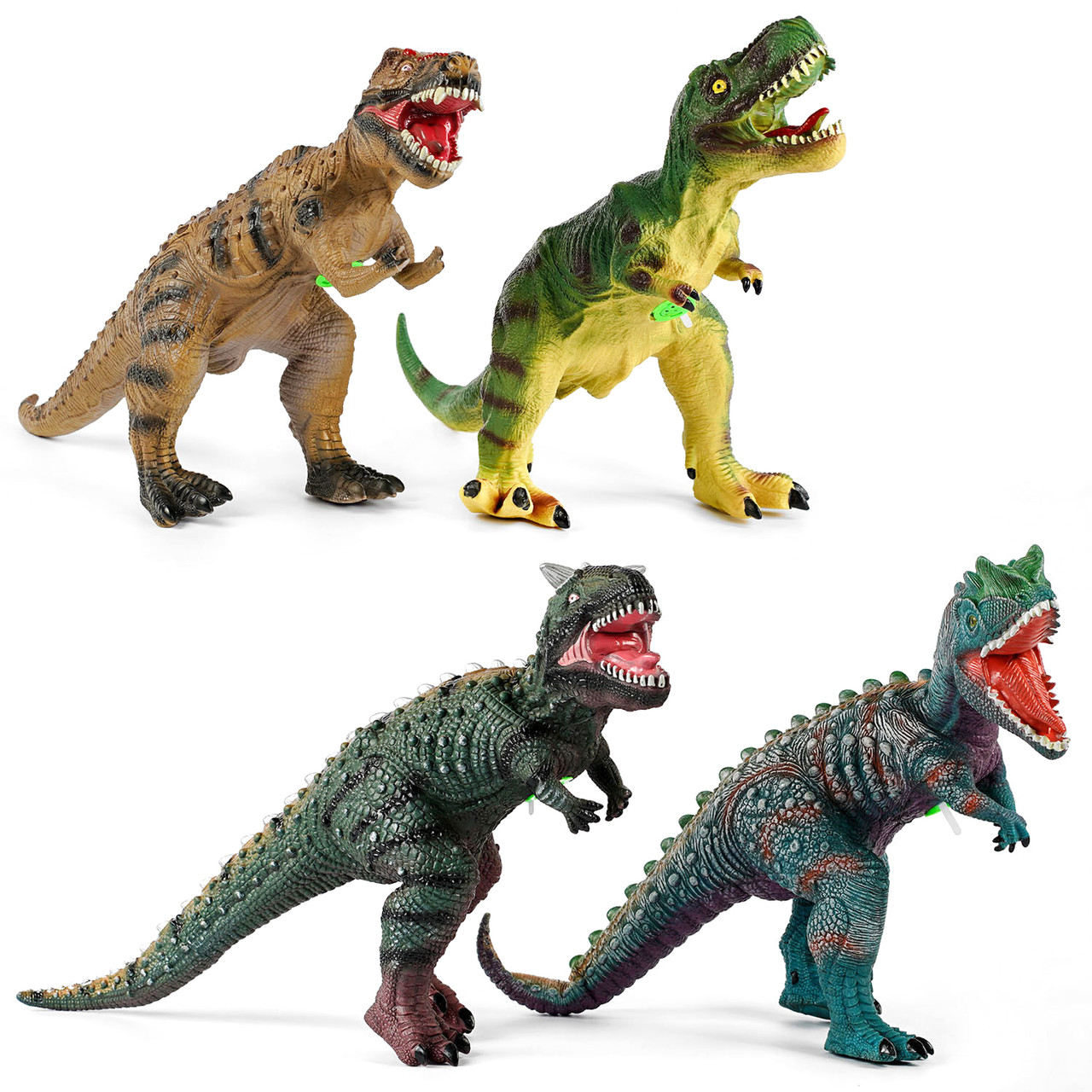 Большой Динозавр (4 Вида на Выбор, Высота 40 См, Длина 67 См, Подсветка ...