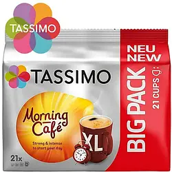 Кава в капсулах Tassimo Morning Cafe Red (Strong & Intense) 21 порція Німеччина Тассімо
