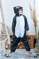 Піжама Кігурумі дитяча BearWear Вовк L 125 — 135 см Сірий (K0W1-0006-L)