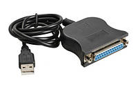 USB - LPT DB25 перехідник адаптер паралельний порт DB-25
