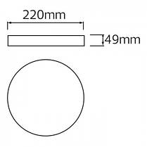 LED світильник Horoz ANDREA-15 15W 6400K IP20 білий 016-066-0015-010, фото 6