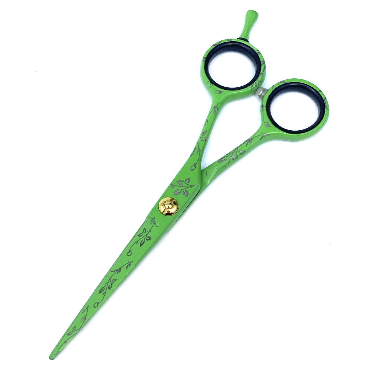 Парикмахерские ножницы PROline 5,5" PL207-55 Green (3 класс), фото 1