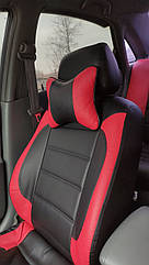 Чохли SKODA FABIA 2 (2007-2014 рр) модельні з екошкіри Червоний